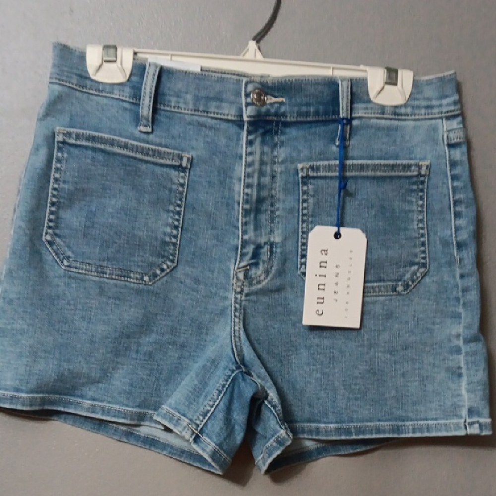 Women's Blue Denim Shorts